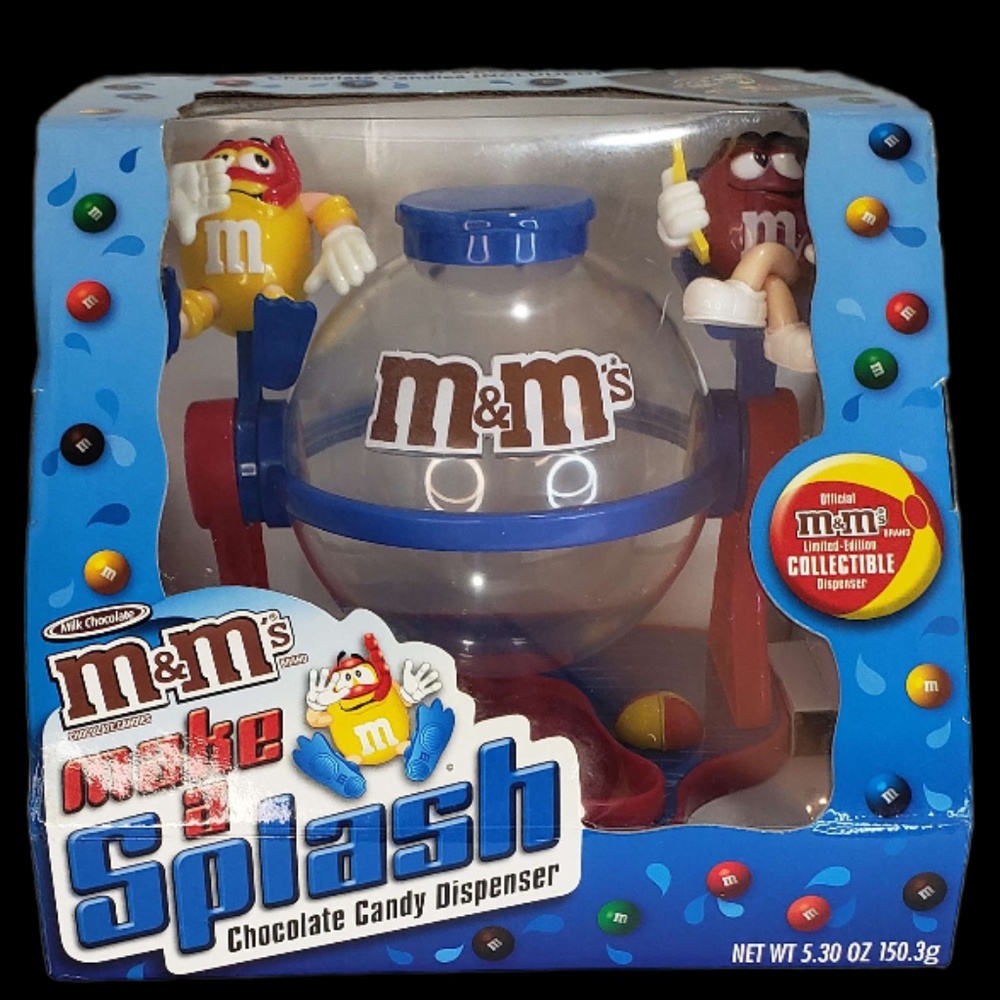 M&M's Make A Splash Chocolate Candy Dispenser